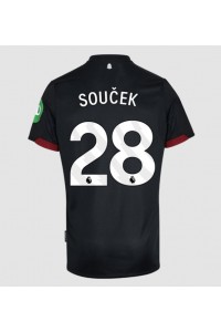 Fotbalové Dres West Ham United Tomas Soucek #28 Venkovní Oblečení 2024-25 Krátký Rukáv